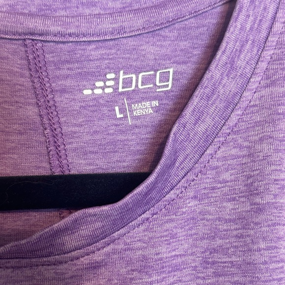 BCG heathered purple tank top - Picture 2 of 3